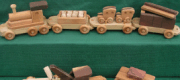 eshop at web store for Wooden Toy Train Made in the USA at Kriben  in product category Toys & Games